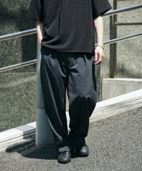「JOURNAL STANDARD」 イージーパンツ SMALL ブラウン メンズ_画像7
