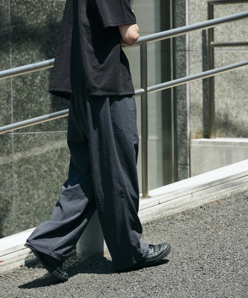 「JOURNAL STANDARD」 イージーパンツ SMALL ブラウン メンズ_画像8