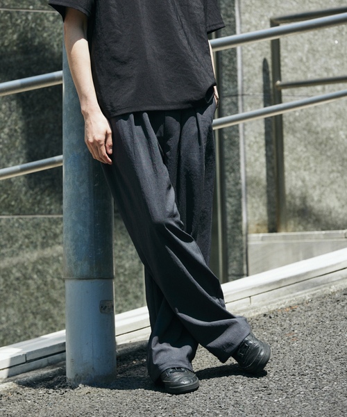 「JOURNAL STANDARD」 イージーパンツ SMALL ブラウン メンズ_画像9