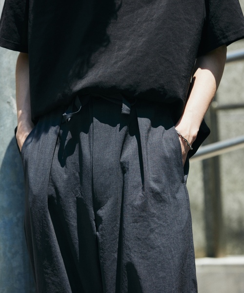 「JOURNAL STANDARD」 イージーパンツ SMALL ブラウン メンズ_画像10