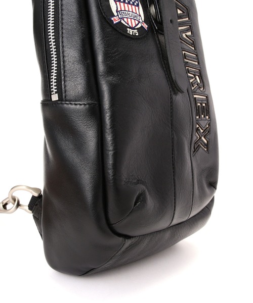 AVIREX（アヴィレックス） ショルダーバッグ VARSITY LEATHER ONE