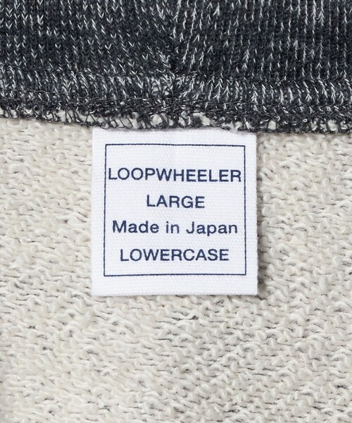 専用【LOOPWHEELER x LOWERCASE】Sweat Parka LOOPWHEELER（ループウィラー） パーカー 「LOOPWHEELER x LOWERCASE