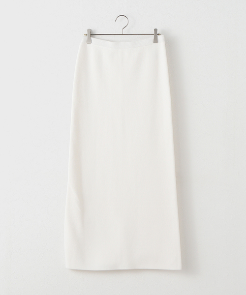 plage（プラージュ） スカート lesTendre white sweat スカート