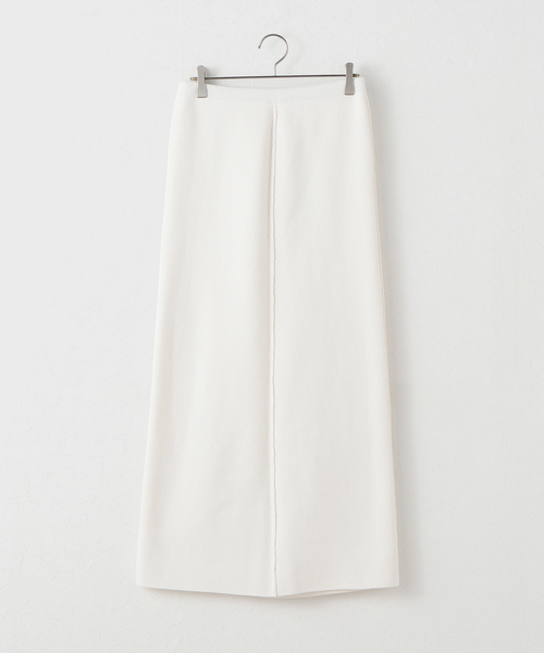 plage（プラージュ） スカート lesTendre white sweat スカート