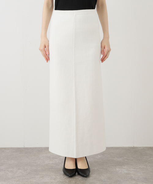 plage（プラージュ） スカート lesTendre white sweat スカート