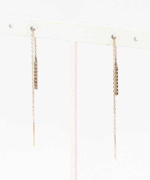 美品✨ete エテ　ピアス　K18 925 ゴールド　フープ　両耳セット ete（エテ） ピアス（両耳用） FREE イエローゴールド レディース