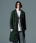 「glamb」 ノーカラーコート M オレンジ...の詳細画像1