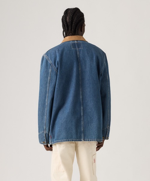 新品未使用品　リーバイス　カバーオール　　ベーカリー　チョアジャケット　M Levi's（リーバイス） カバーオール WORKWEAR ベーカリーチョア