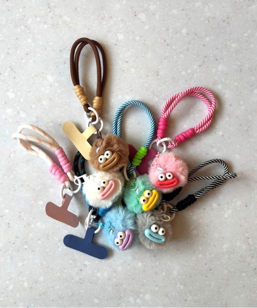 lit.Cy（リットシー） モンスターチャーム ショート スマホストラップ