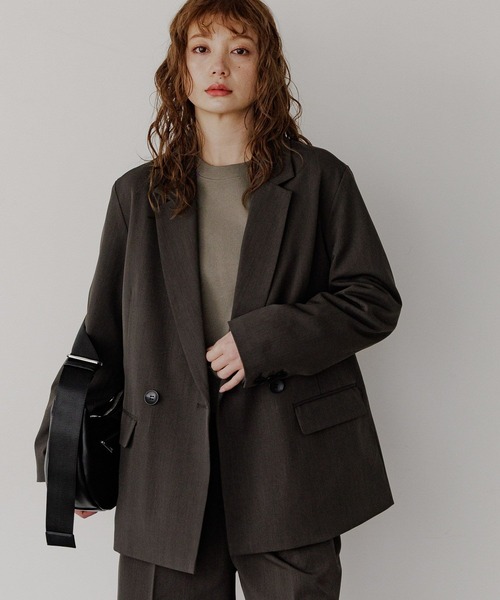 FOXEY BOUTIQUE ヴィンテージ テーラードジャケット ダブル L テーラードダブルジャケット[品番：SHNW0012195]｜LADY LIKE （レディ
