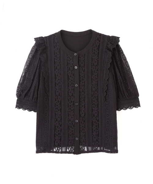 「PROPORTION BODY DRESSING」 半袖ブラウス SMALL ピンク レディース_画像8