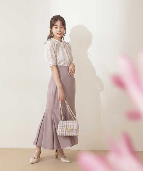 「PROPORTION BODY DRESSING」 半袖ブラウス SMALL ピンク レディース_画像10