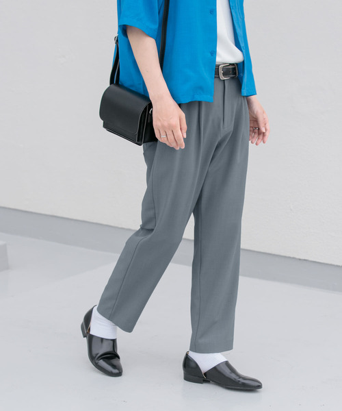 「SENSE OF PLACE by URBAN RESEARCH」 スラックス MEDIUM ブラック メンズ_画像5