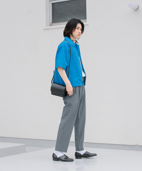 「SENSE OF PLACE by URBAN RESEARCH」 スラックス MEDIUM ブラック メンズ_画像8