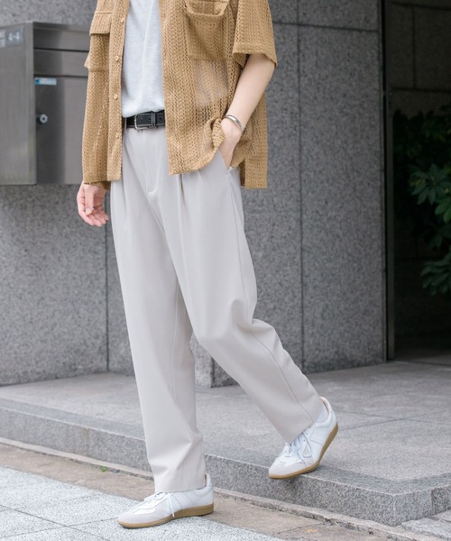 「SENSE OF PLACE by URBAN RESEARCH」 スラックス MEDIUM ブラック メンズ_画像9