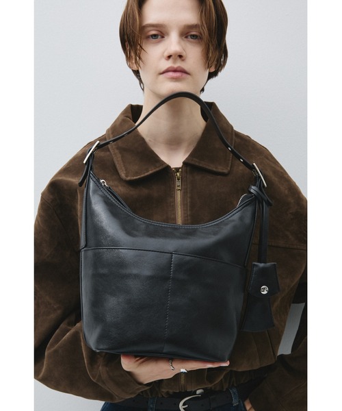 un/neu ショルダーバッグ バッグ ワンハンドル2WAYラウンドバッグ 
