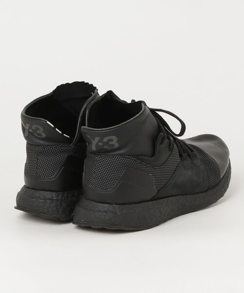 Y-3 「Y-3」 ハイカットスニーカー 26.5cm ブラック メンズ Y-3 「Y-3」 ハイカットスニーカー 26.5cm ブラック メンズ
