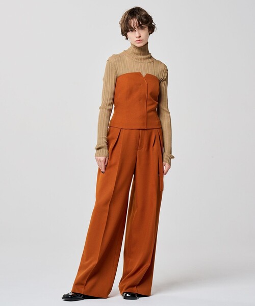 「uncrave」 タートルネックニット 1 グレー レディース_画像3