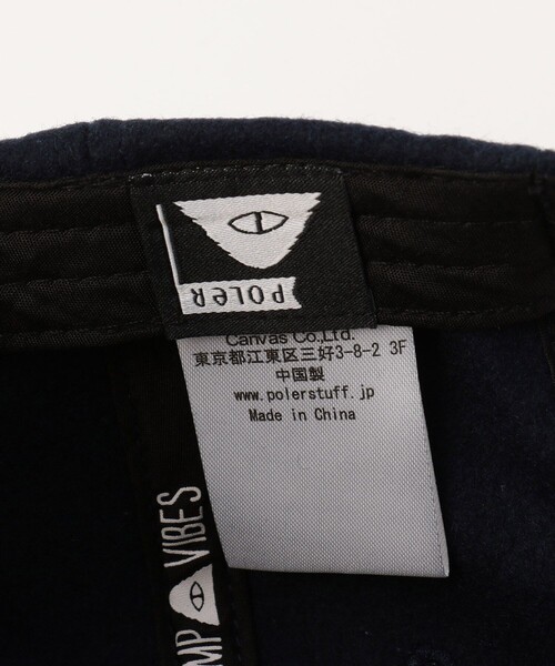 「POLeR」 キャップ ONE SIZE ネイビー メンズ_画像9