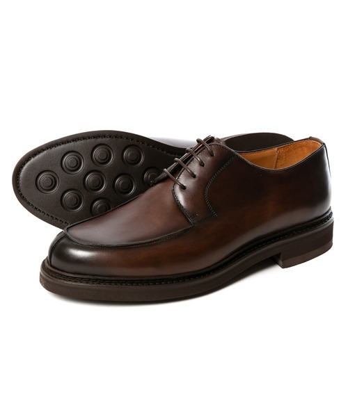 「Berwick1707」 ローファー 8.5 ダークブラウン メンズの画像