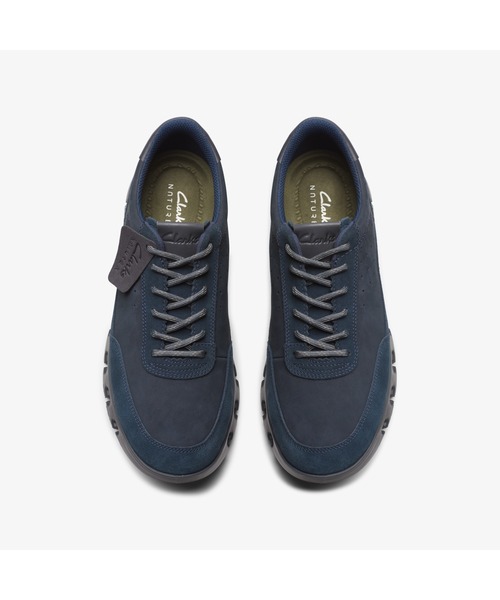 「Clarks」 ローカットスニーカー UK6 ネイビー メンズ_画像8
