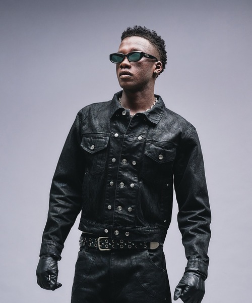 ANDER HUNK デニムジャケット gジャン 14oz Wax Coated Denim Jacket