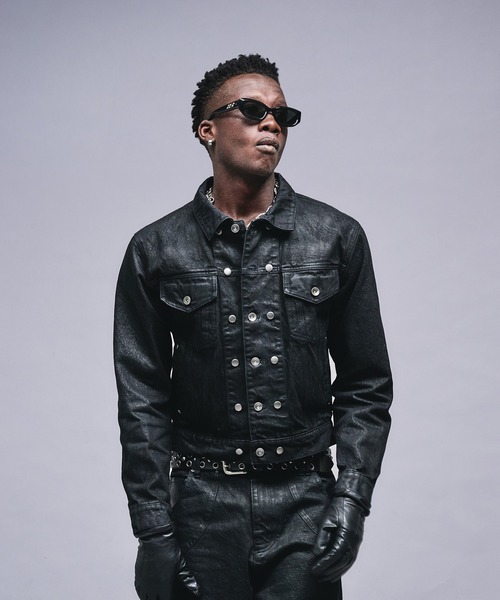 ANDER HUNK デニムジャケット gジャン 14oz Wax Coated Denim Jacket