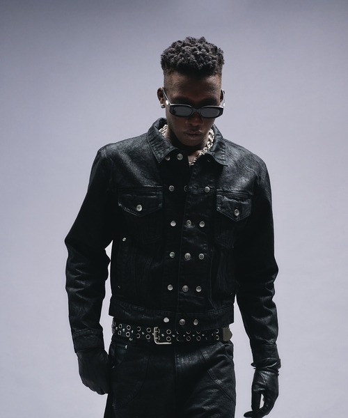 ANDER HUNK デニムジャケット gジャン 14oz Wax Coated Denim Jacket