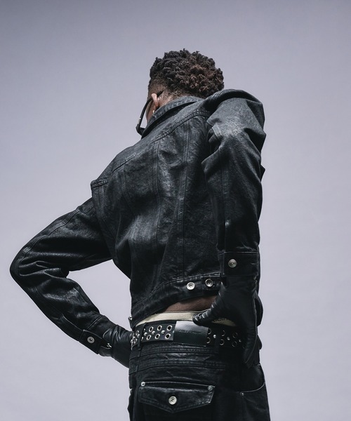 ANDER HUNK デニムジャケット gジャン 14oz Wax Coated Denim Jacket