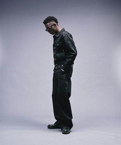 ANDER HUNK デニムジャケット gジャン 14oz Wax Coated Denim Jacket