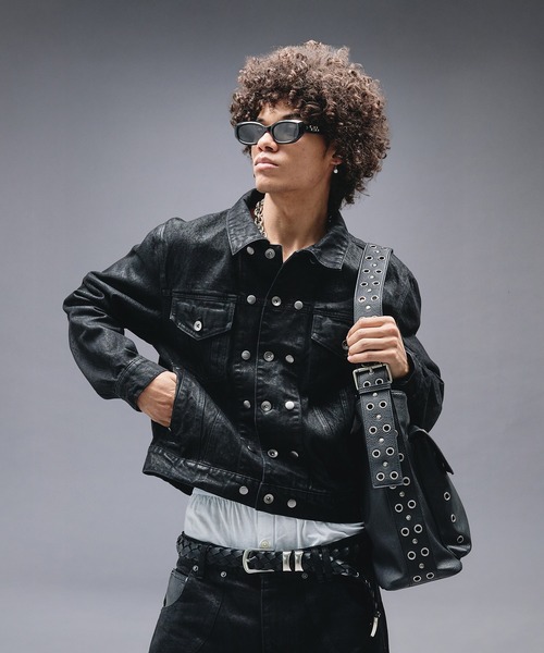 ANDER HUNK デニムジャケット gジャン 14oz Wax Coated Denim Jacket