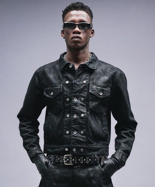 ANDER HUNK デニムジャケット gジャン 14oz Wax Coated Denim Jacket