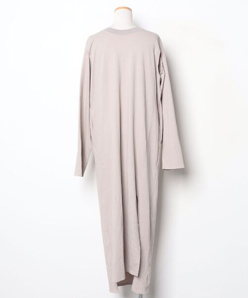「k3」 長袖ワンピース - ベージュ レディース_画像2