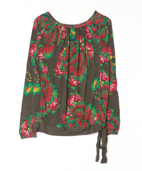 「Desigual」 長袖カットソー SMALL グレー レディース_画像2