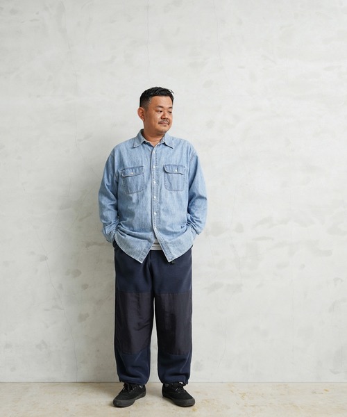 「WAIPER.inc」 イージーパンツ M ネイビー メンズ_画像4