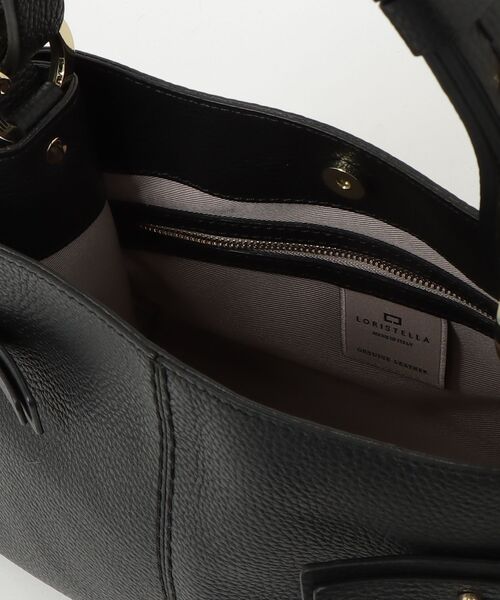 「LORISTELLA」 ワンポイント2WAYバッグ - ブラック レディース_画像4