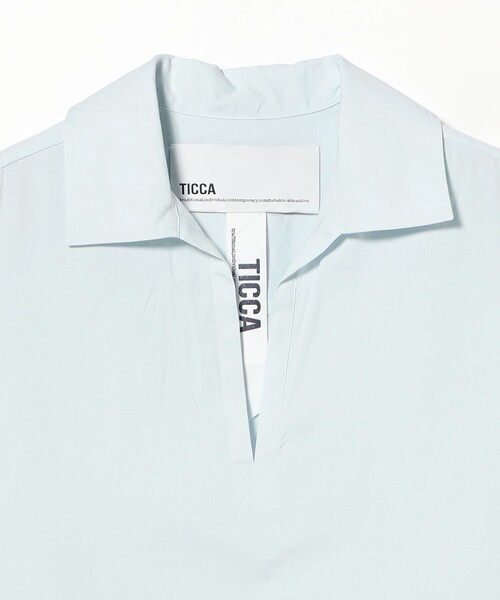 TICCA（ティッカ） ブラウス シャツ TICCA / スキッパー シャツ