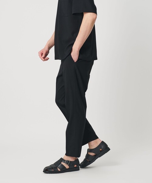 NEIGHBORHOOD　スラックス　クロップドパンツ　黒 NEIGHBORHOODのスラックスを使った人気ファッションコーディネート - WEAR