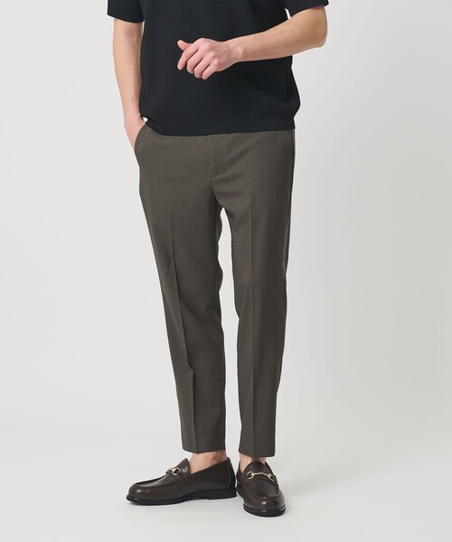 NEIGHBORHOOD　スラックス　クロップドパンツ　黒 BEAUTY＆YOUTH UNITED ARROWS スラックス 「WEB限定 WARDROBE SMART
