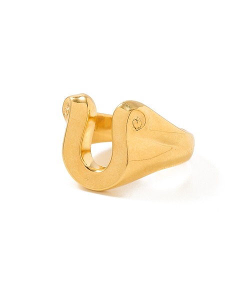 CRIMIE（クライミー） 指輪 リング LETTER RIBBON HORSE SHOE RING