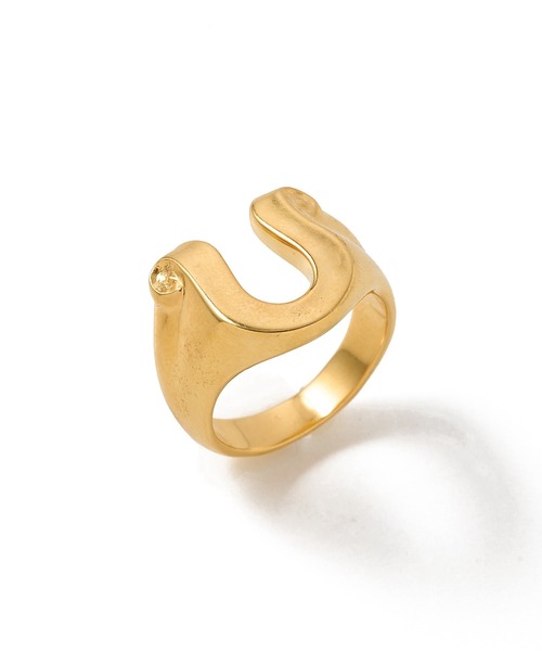 CRIMIE（クライミー） 指輪 リング LETTER RIBBON HORSE SHOE RING