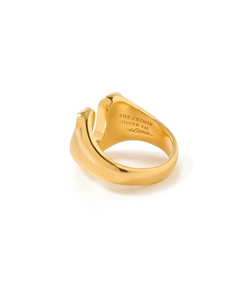 CRIMIE（クライミー） 指輪 リング LETTER RIBBON HORSE SHOE RING