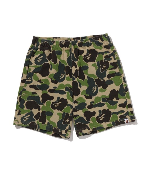 A BATHING APE カモ柄 スウェットショートパンツ Sサイズ A BATHING APE（アベイシングエイプ） スウェットパンツ ジャージ ABC