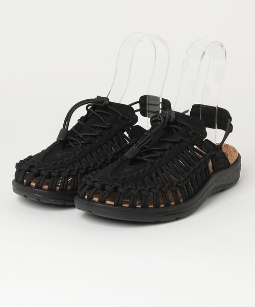 KEEN（キーン） フラットサンダル 23cm ブラック レディース