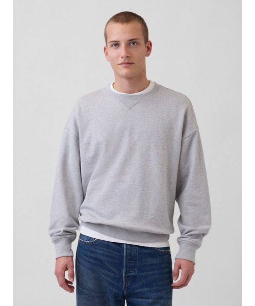 C.E オーバーサイズ　ワイドリブ　スウェット　トレーナー　XLサイズ　23aw GAP（ギャップ） トレーナー スウェット ヘビーウェイト フレンチ