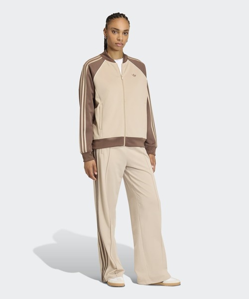 新品未使用 アディダス トラックジャケット ジャージ ベージュ L 32 adidas（アディダス） ジャージ SST ルース トラックトップ / ジャージ