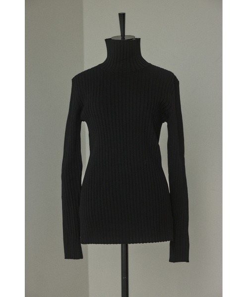 「BLACK BY MOUSSY」 タートルネックニット FREE ベージュ レディース_画像4