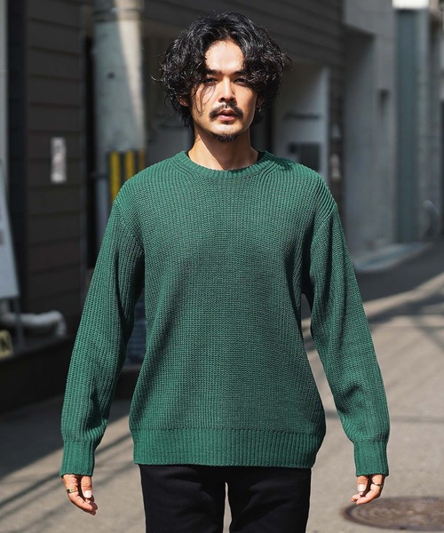 「roshell」 長袖ニット X-LARGE グレー系その他2 メンズ_画像4