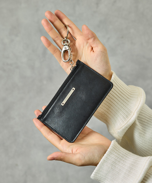 beta post（ベータポスト） 財布 beta post Mold leather round zip