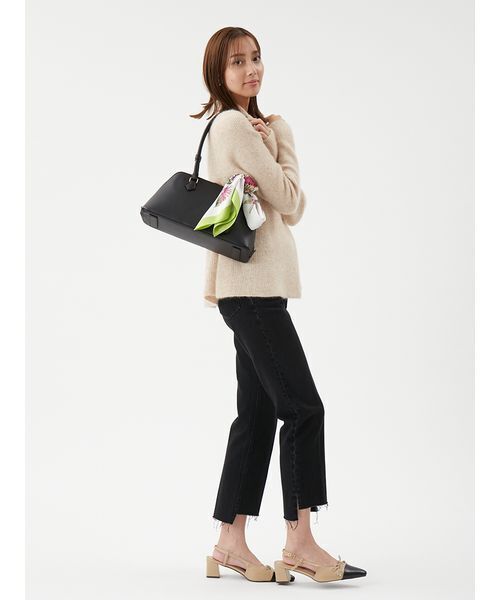 「Mila Owen」 トートバッグ F ブラック レディースの画像